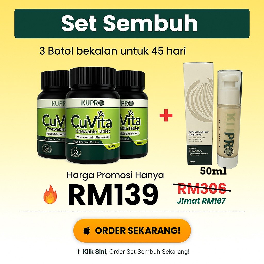 3 Botol CuVita Free 1 Botol KUPRO 50ml